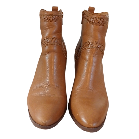 Aldo Leather Ankle Boots Booties - Picture 3 of 13